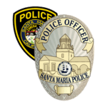 Santa Maria Police Department badge and patch